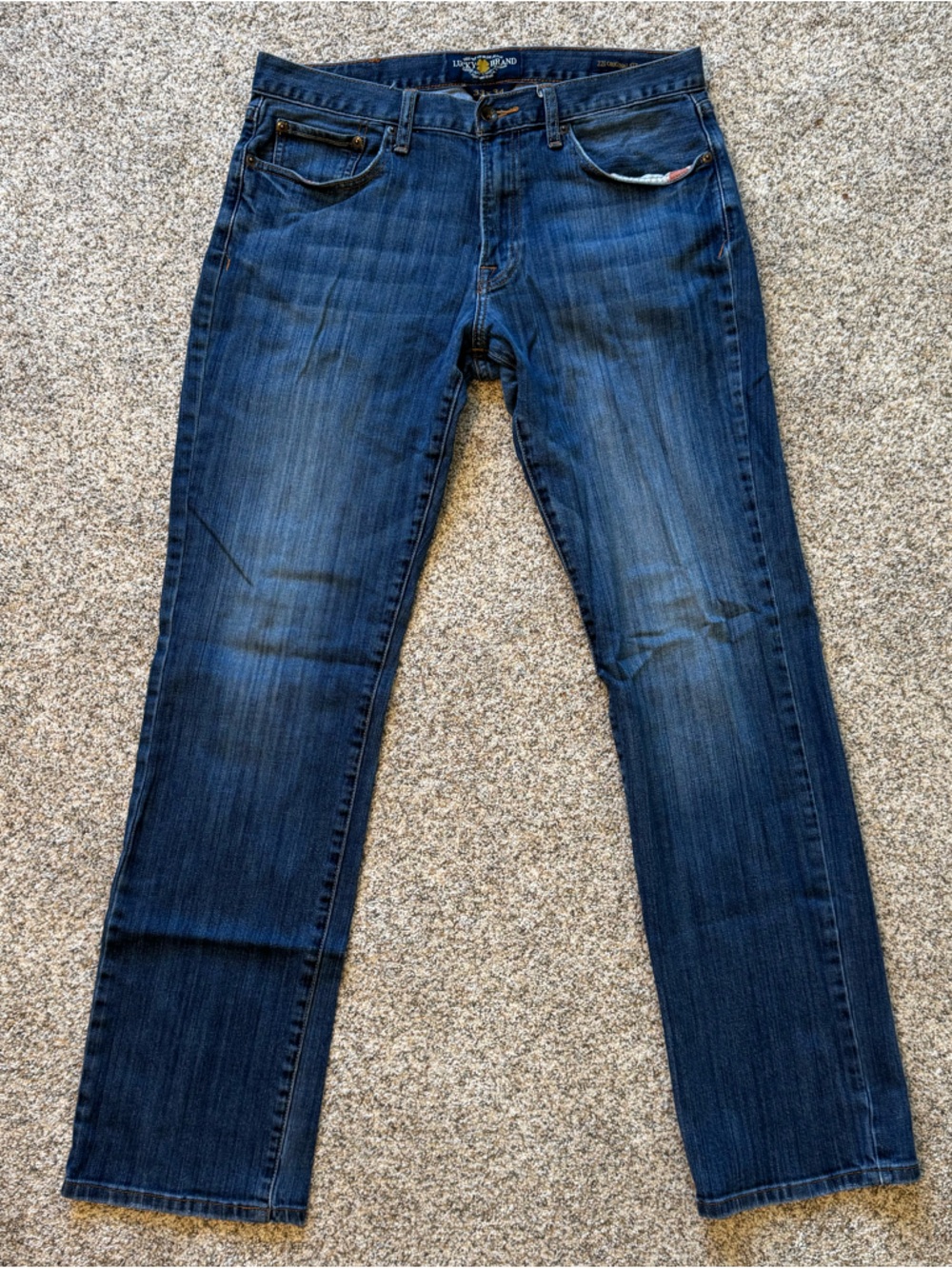 Men's Lucky Brand Straight Leg Jeans - 33x34